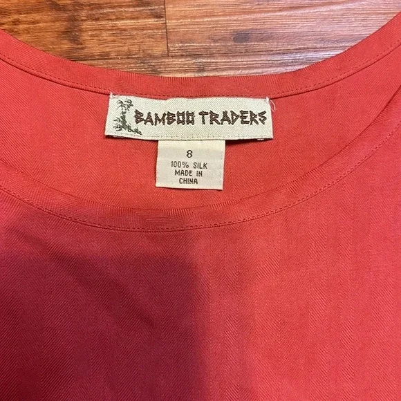 Bamboo Traders 100% Silk Tank Top - Picture 2 of 9